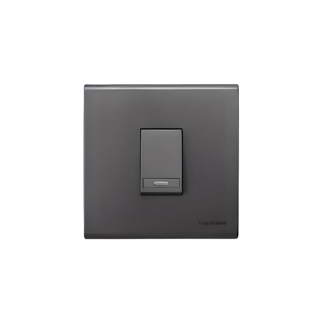 20A DP SWITCH WITH NEON & D.E REFINA METALLIC GRAY WEBP5414620MH - PANASONIC