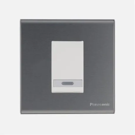 20A DP SWITCH WITH NEON REFINA METALLIC WHITE WEBP5414600MW - PANASONIC