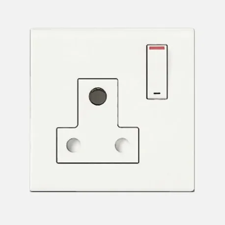 15A 1G ROUND PIN SOCKET WIDE WHITE WEB1131WK - PANASONIC