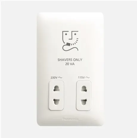 13A 1G DP SWITCHED SOCKET WITH USB CHARGER SIMPLUS WHITE WSBC1017W - PANASONIC