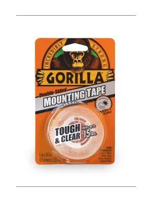 GORILLA TOUGH&CLEAR MTG TAPE 6065001