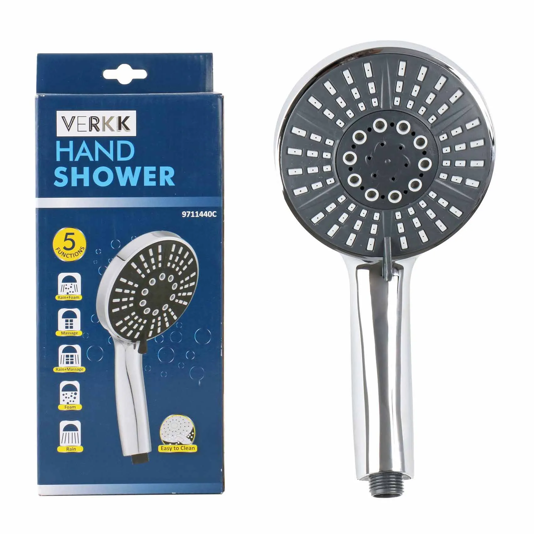 VERKK HAND SHOWER CROME  12CM