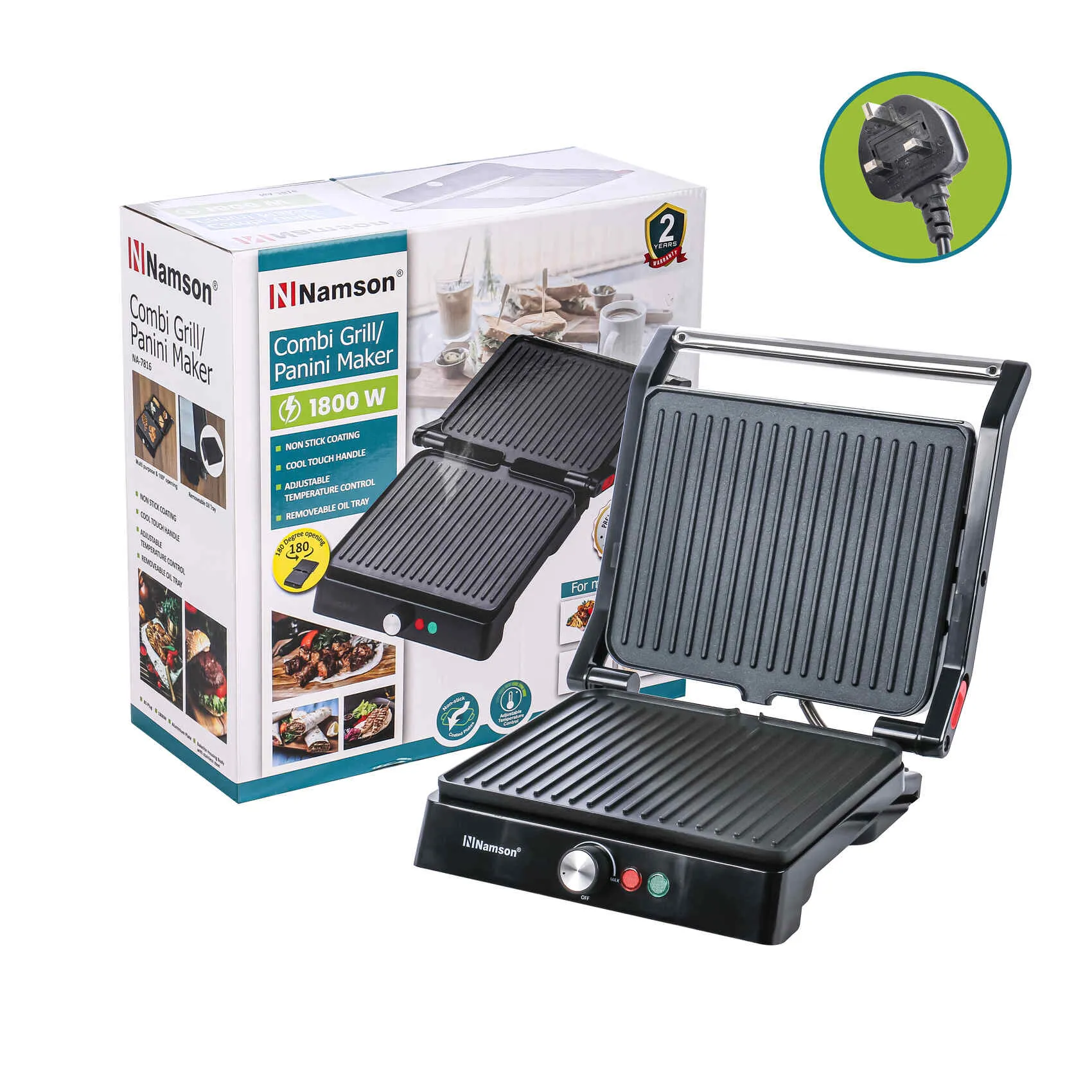 COMBI GRILL / PANINI MAKER  NA-7816