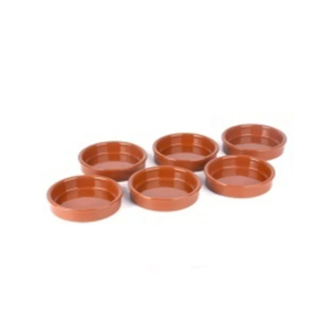 SPAIN CLAY POT CASSEROLE 12CM 6PCS CNF-0112/6     