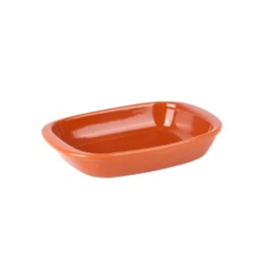 SPAIN CLAY POT RECTANGULAR TRAY 24X14.5CM R--5014 