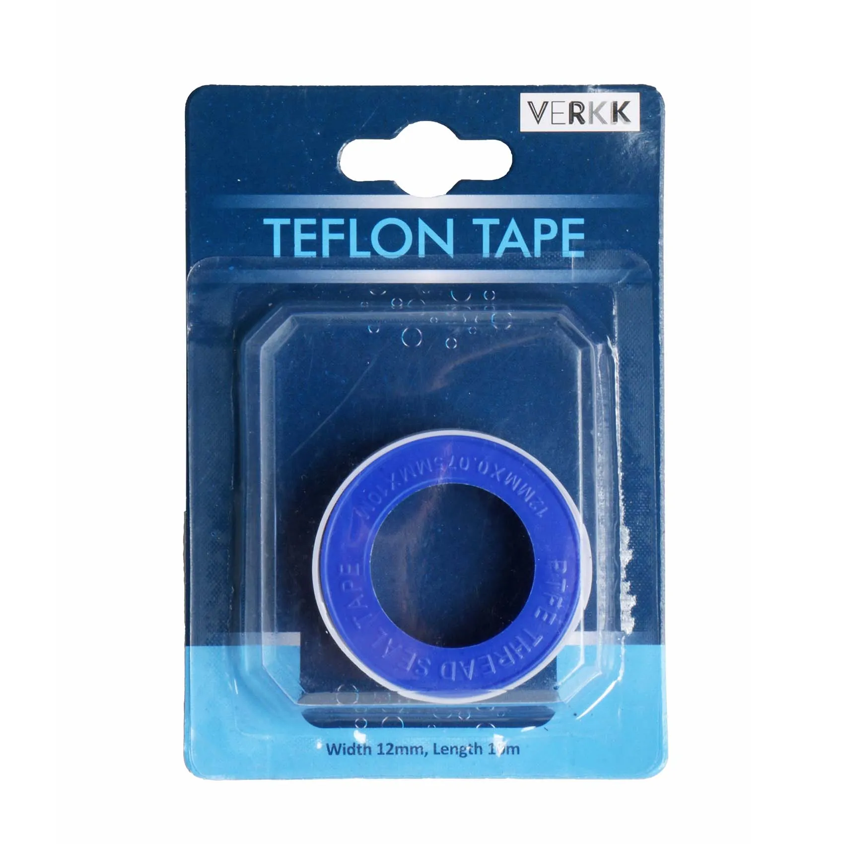 VERKK TEFLONTAPE,WIDTH 12MM,LENGTH 10M