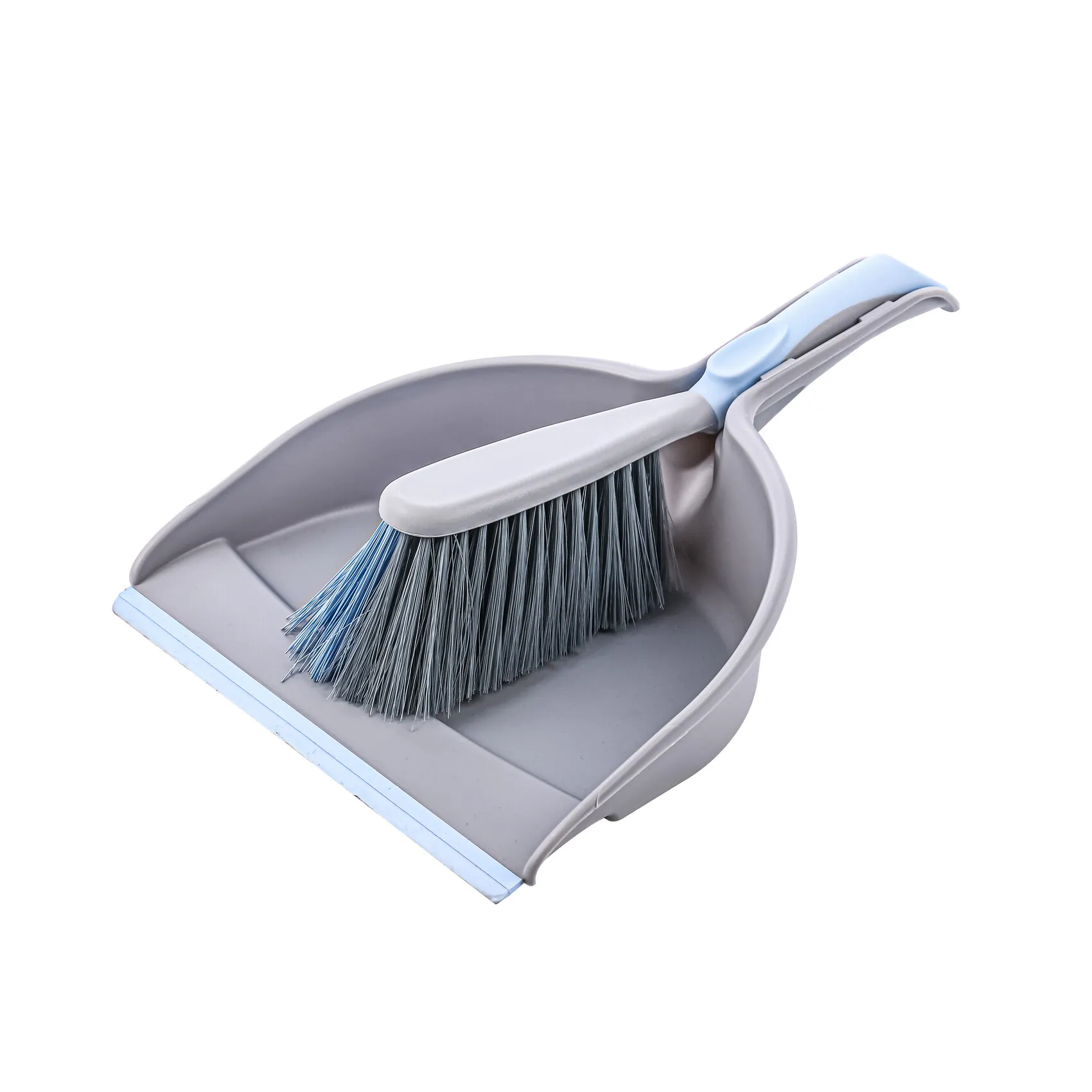 YORK Dustpan with brush 062070 | BACTERIA STOP | with click system | special hole for easy hanging 