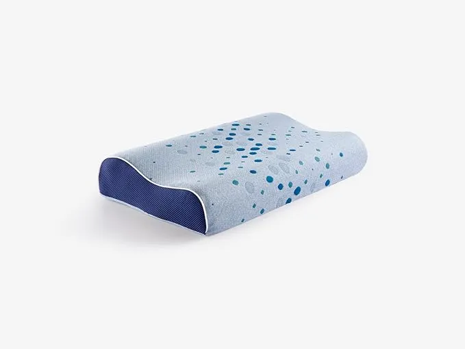 Sleepwell Latex Plus Curve Pillow For Comfortable Head And Neck Support