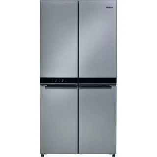 WHIRLPOOL SIDE-BY-SIDE 4 FRENCH DOOR FRIDGE INOX