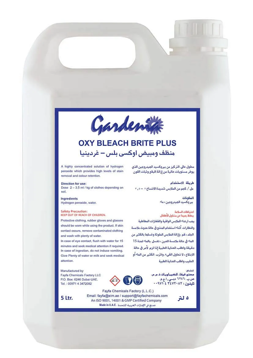 Gardenia Oxy Bleach Brite Plus