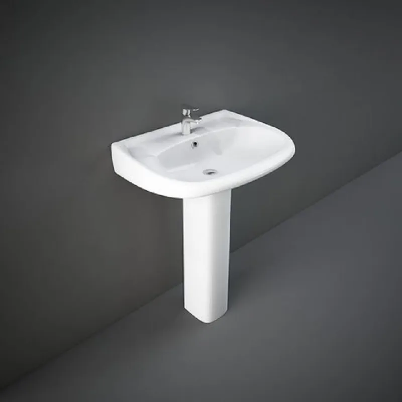 FLORA WASH BASIN W/ PEDESTAL (62CM)