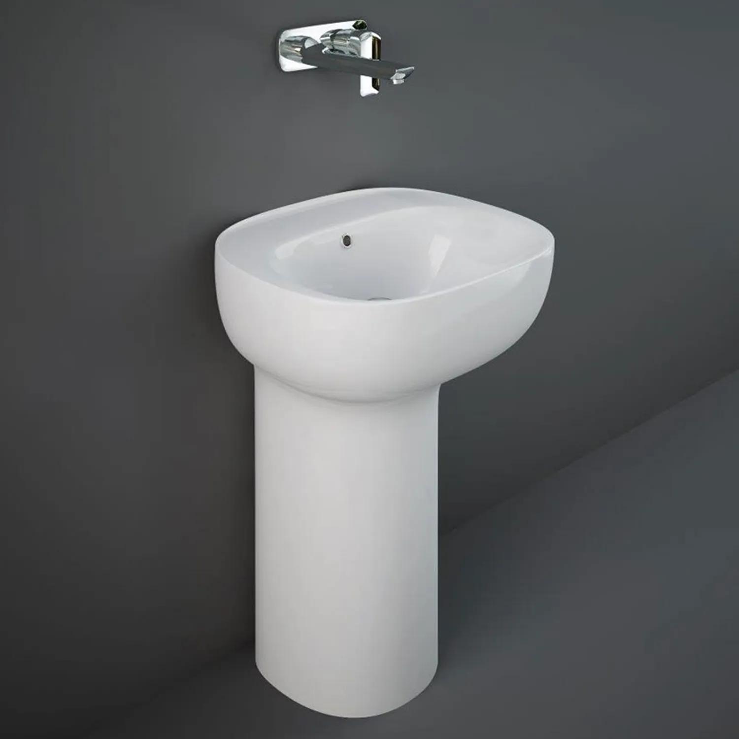 RAK -ILLUSION FREE STANDING WASH BASIN (54CM)