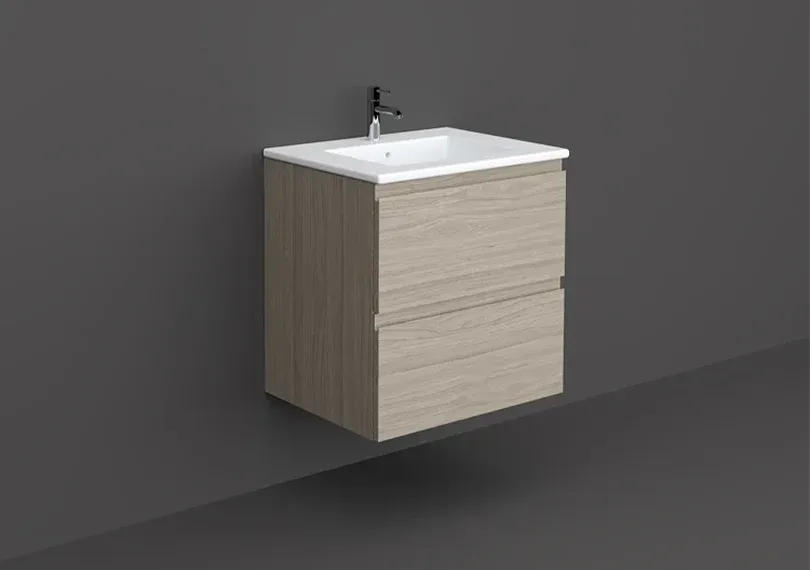 RAK - JOY WALL HUNG VANITY UNIT (GREY ELM)