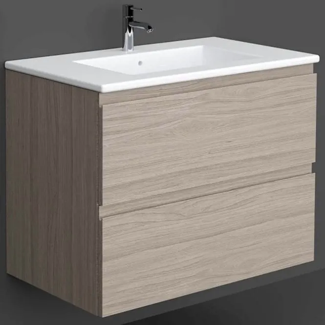 RAK - JOY WALL HUNG VANITY UNIT (GREY ELM)