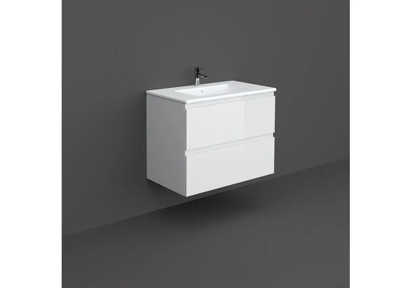 RAK - JOY WALL HUNG VANITY UNIT (PURE WHITE)