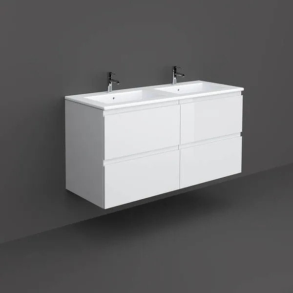RAK - JOY WALL HUNG VANITY UNIT (PURE WHITE)