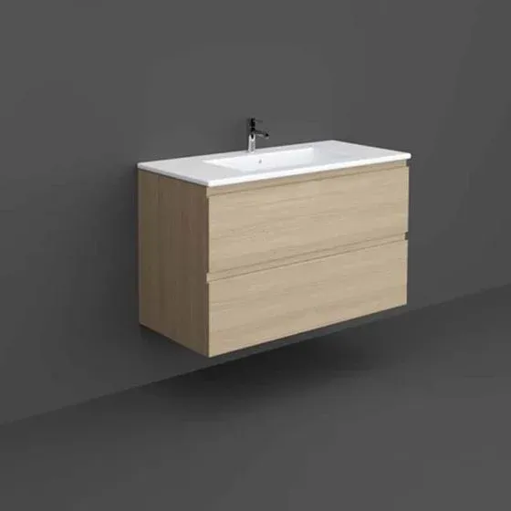 RAK - JOY WALL HUNG VANITY UNIT (SCANDI OAK)