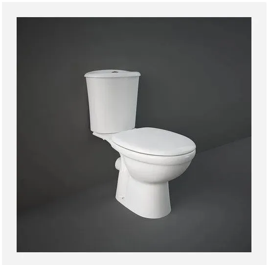 RAK - KARLA CC WATER CLOSET (P-TRAP) + WATER TANK W/ SEAT&COVER[ABS] (66CM)