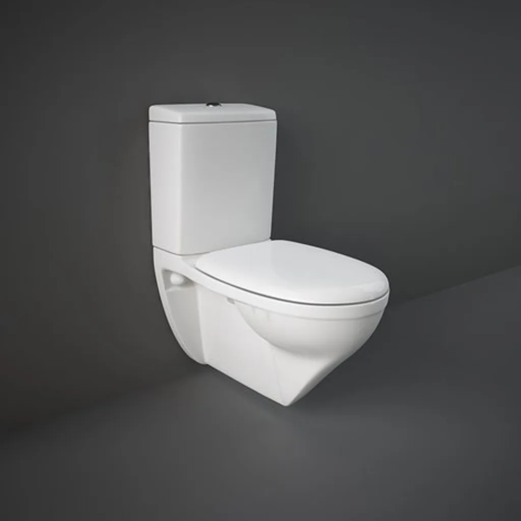 RAK - KARLA CC WALL HUNG WATER CLOSET (P-TRAP) + WATER TANK W/ SEAT&COVER[ABS] SOFT CLOSE (66CM)