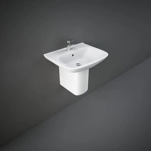 RAK - ORIGIN WASH BASIN W/ FULL PEDESTAL (52CM)