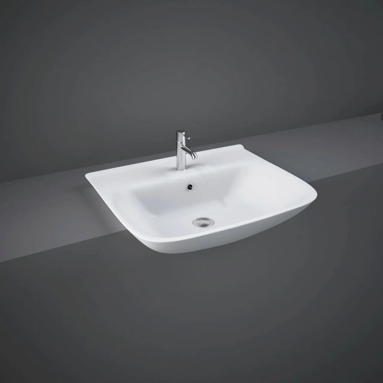 RAK - ORIGIN SEMI COUNTER WASH BASIN (52CM)