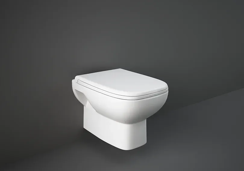 RAK - ORIGIN WH WC (P-TRAP) + SEAT&COVER [UREA] (SOFT CLOSE) (50CM)