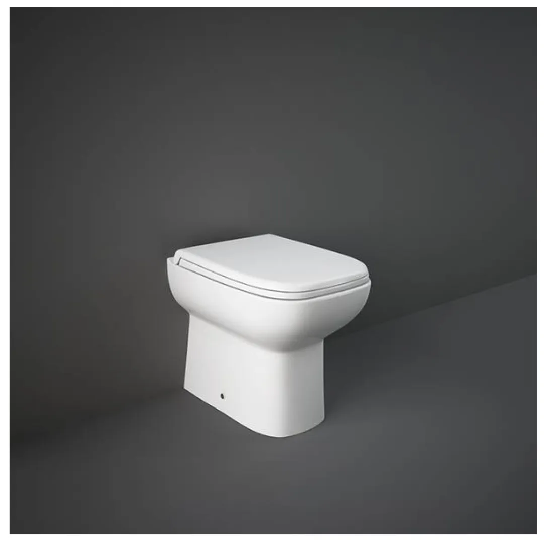 RAK - ORIGIN BTW WC (P-TRAP) + SEAT& COVER [UREA] (SOFT CLOSE) (50CM)