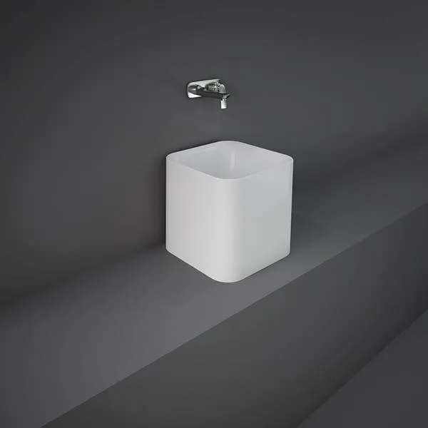 RAK-PETIT COUNTER TOP BASIN SQUARED 34 CM