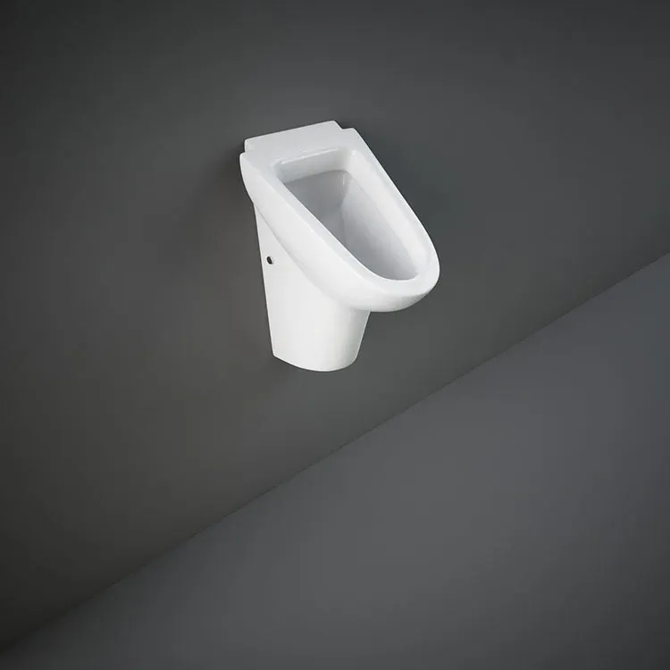 RAK - PHOENIX URINAL BOWL (BACK INLET) W/ DANIEL FLUSH PUSH TYPE (35CM)