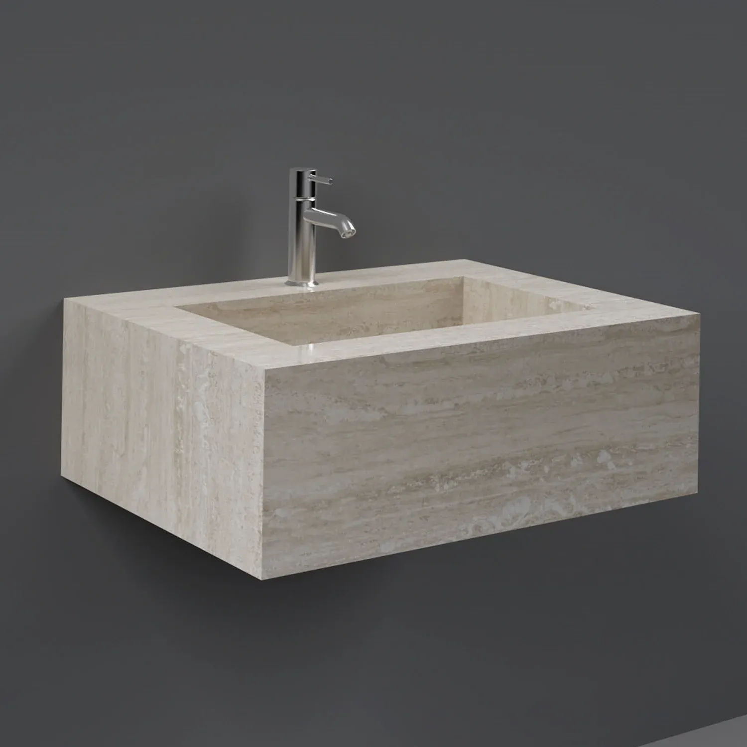 RAK - PRECIOUS COUNTER WASH BASIN (63CM)