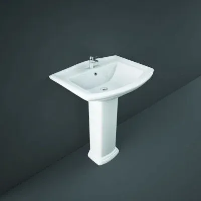 RAK - WASHINGTON WASH BASIN W/ FULL PEDESTAL (76CM)