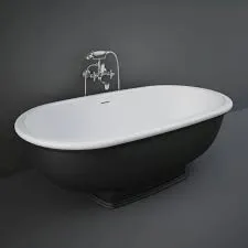 RAK - WASHINGTON FREE STANDING BATHTUB W/ DRAIN INCLUDED (156X81CM)