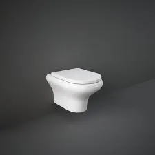 RAK COMPACT WALL HUNG WATER CLOSET W/ SEAT&COVER [UREA] (52CM)