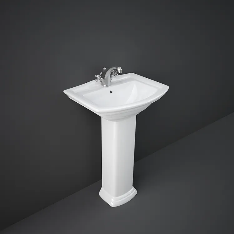 RAK - WASHINGTON WASH BASIN W/ FULL PEDESTAL (56CM)