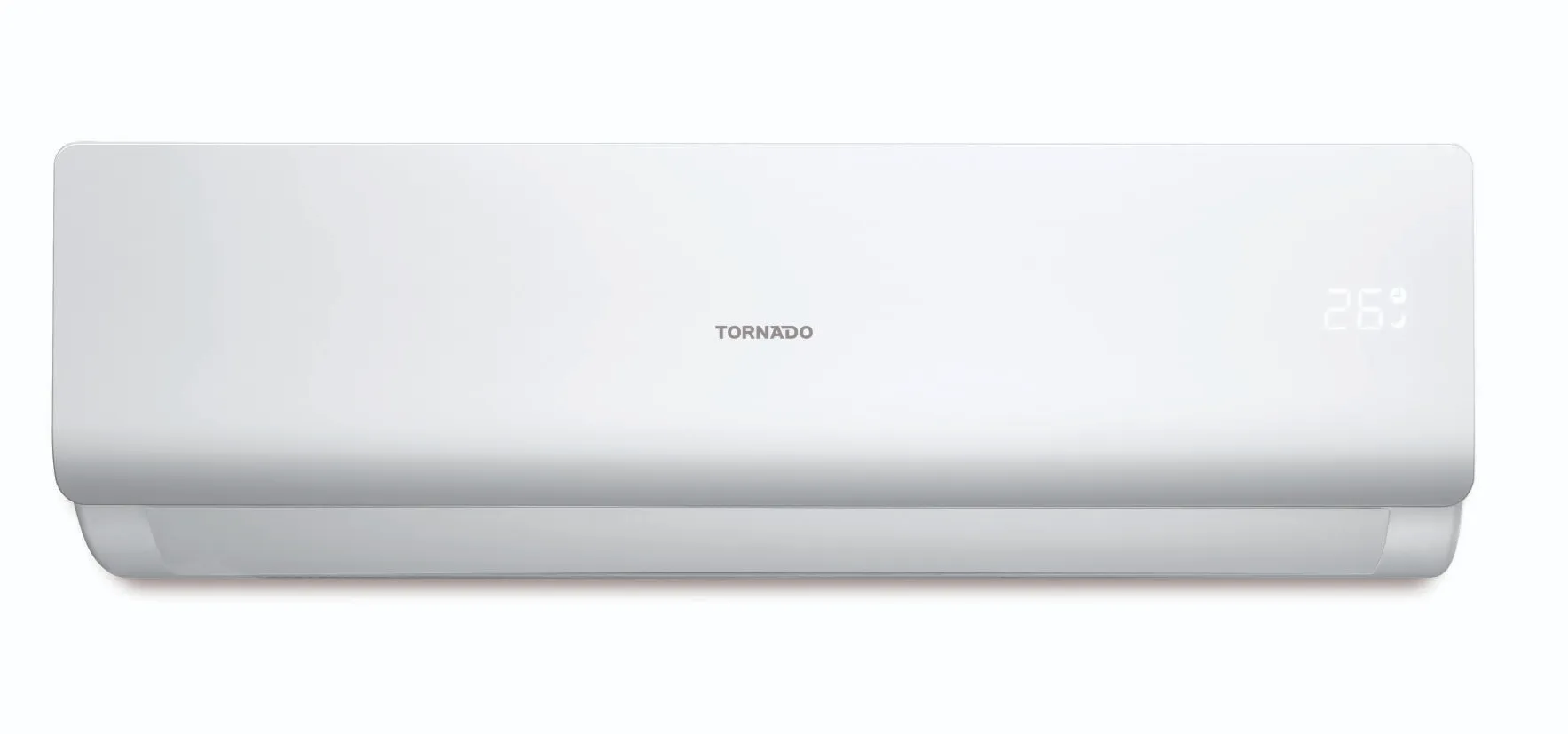 TORNADO 1.5 Ton Split Air Conditioner, 18000 BTU, T3 Compressor, white, R410 Refrigerant, Turbo Mode, Digital Display, Golden fin, 4 Ways Swing, TH-C18BHU