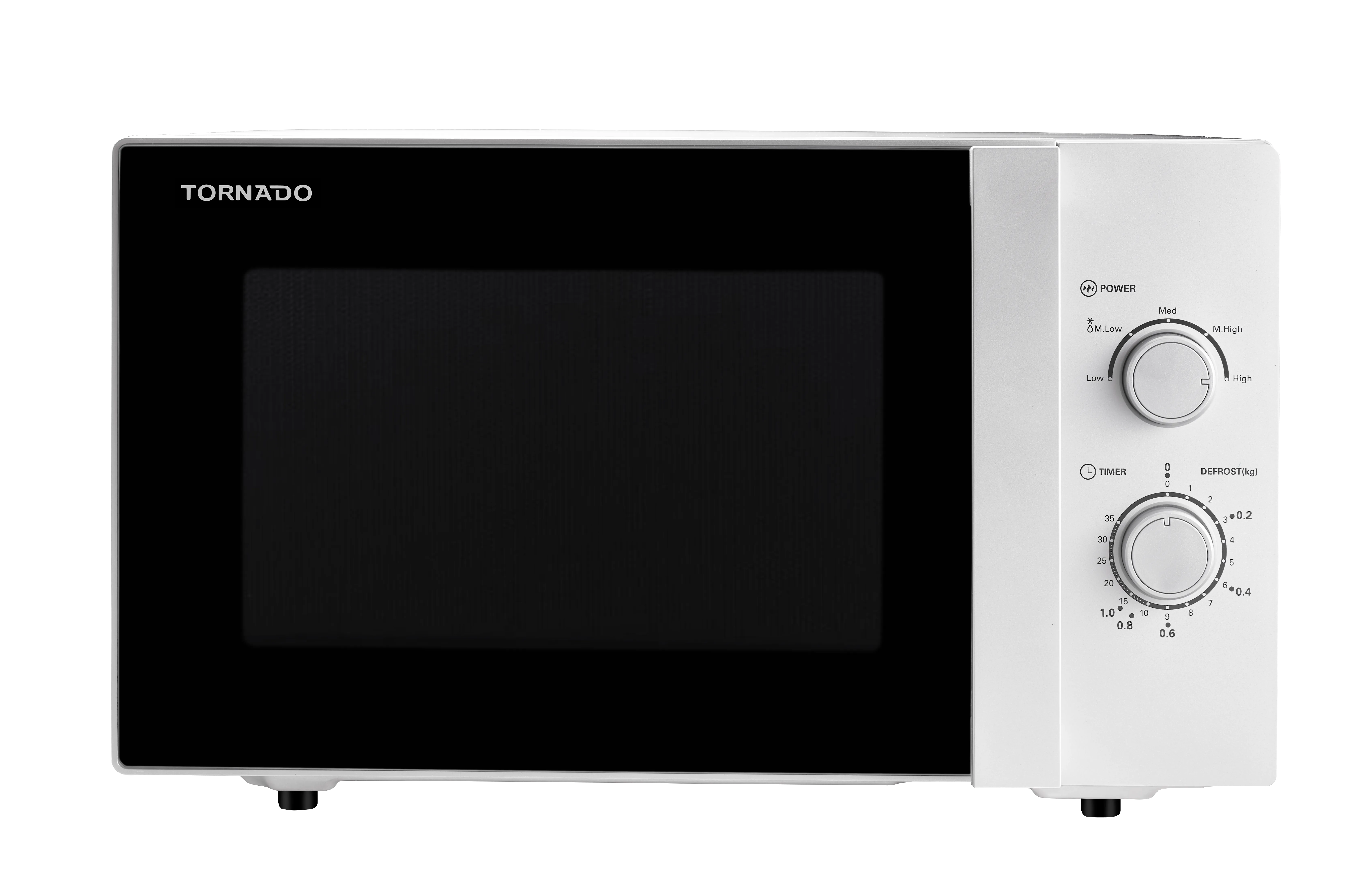 TORNADO Microwave Solo 25 Liter 900 Watt Silver TM-25MS