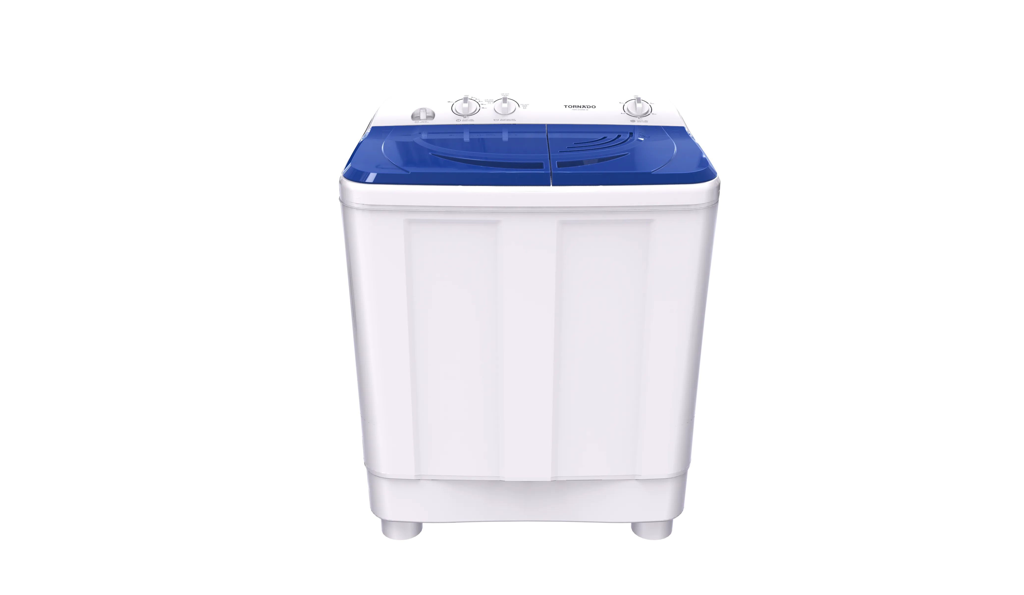 TORNADO Washing Machine Half Auto 10 Kg White x Blue TWH-Z10DNE-W(BL)