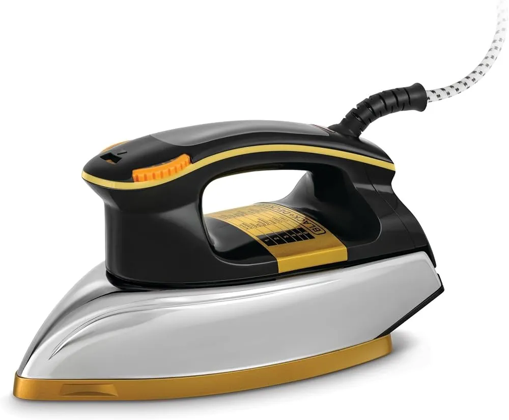 Black + Decker - HEAVY WEIGHT DRY IRON BD-F550-B5