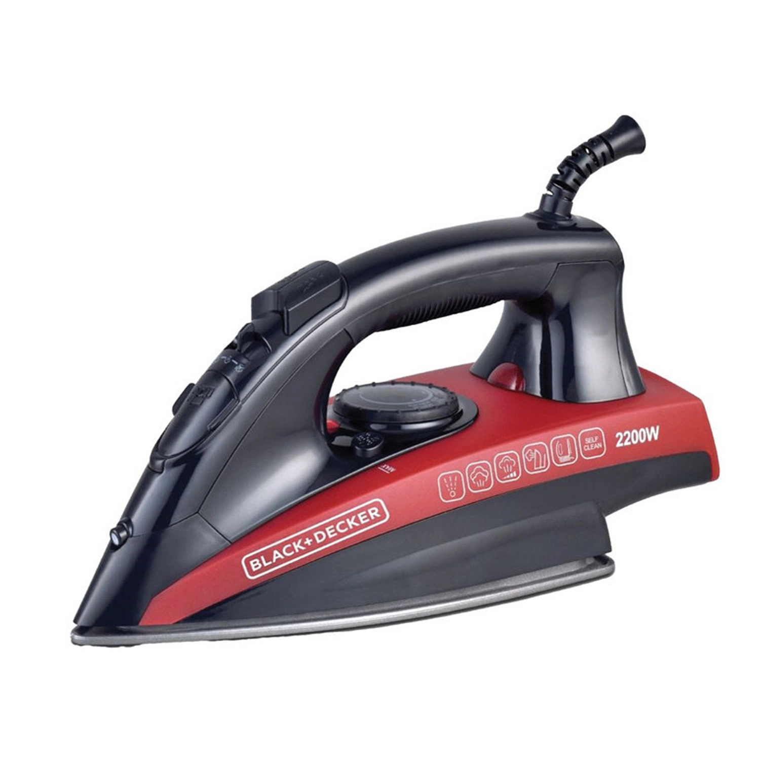 Black + Decker - 2200W STEAM IRON WITH NONSTICK SOLEPLATE BD-X2200-B5