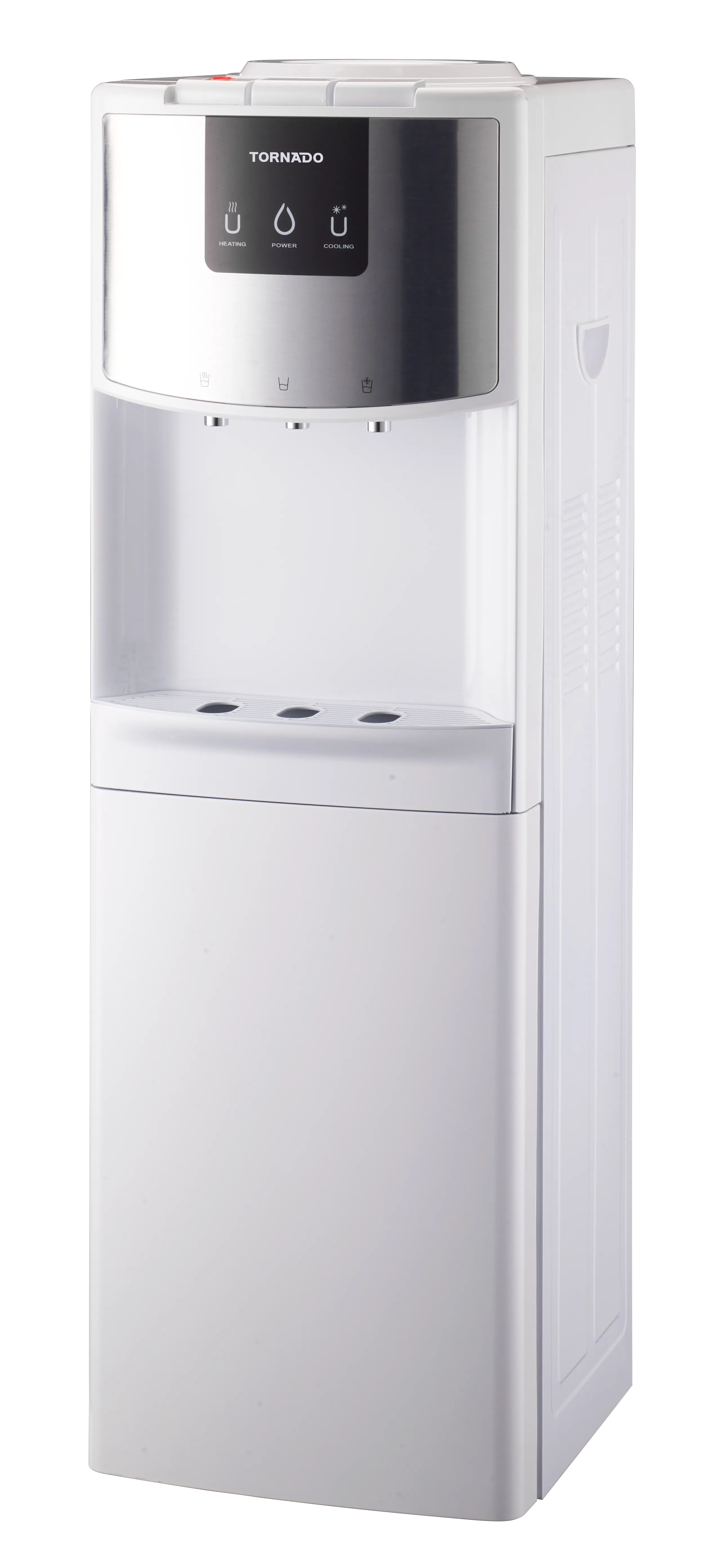 TORNADO Water Dispenser  Top loading  R134a, 3 Tab, Cabinet, white TWD-L3T3RE-W