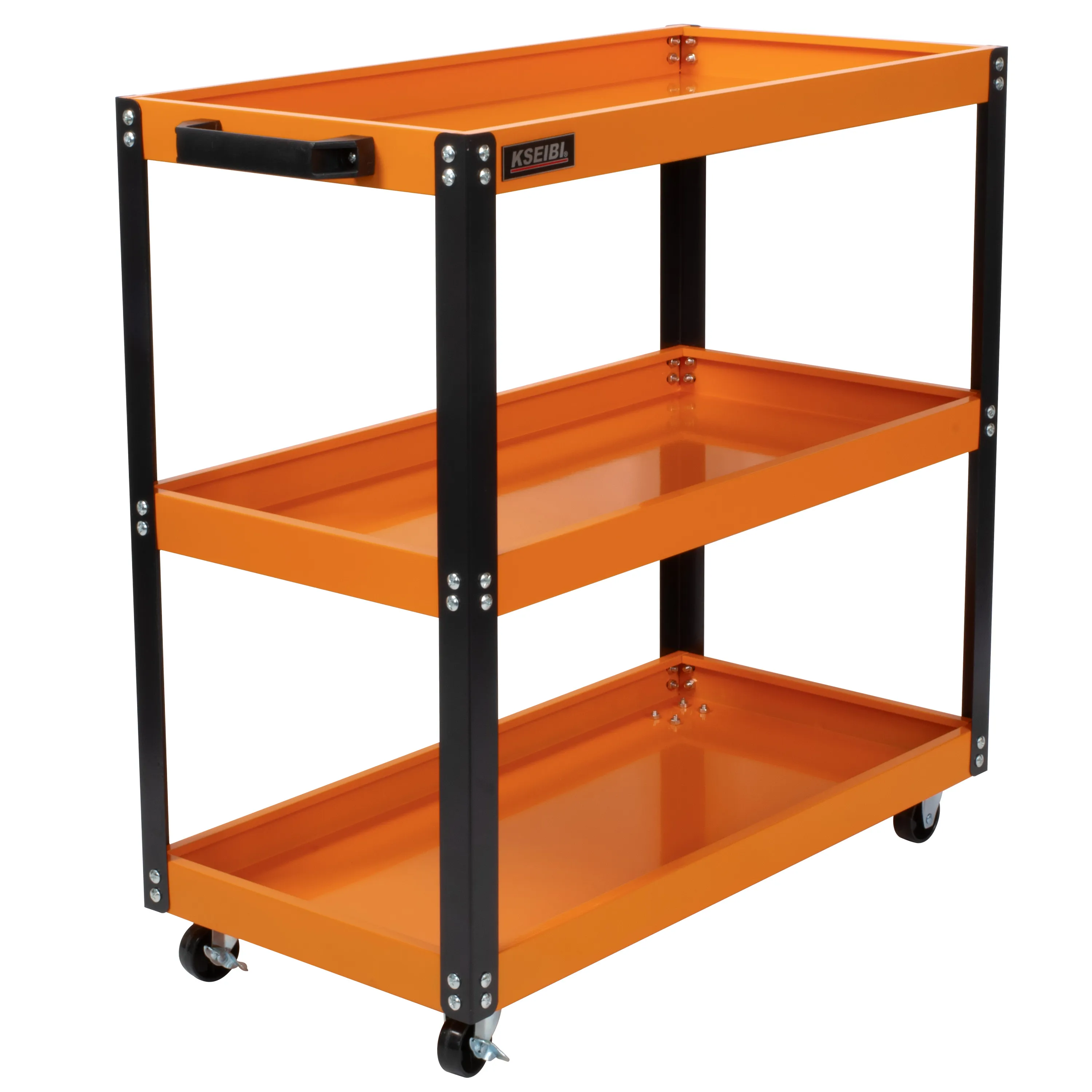 Heavy-Duty Steel Utility Service Cart