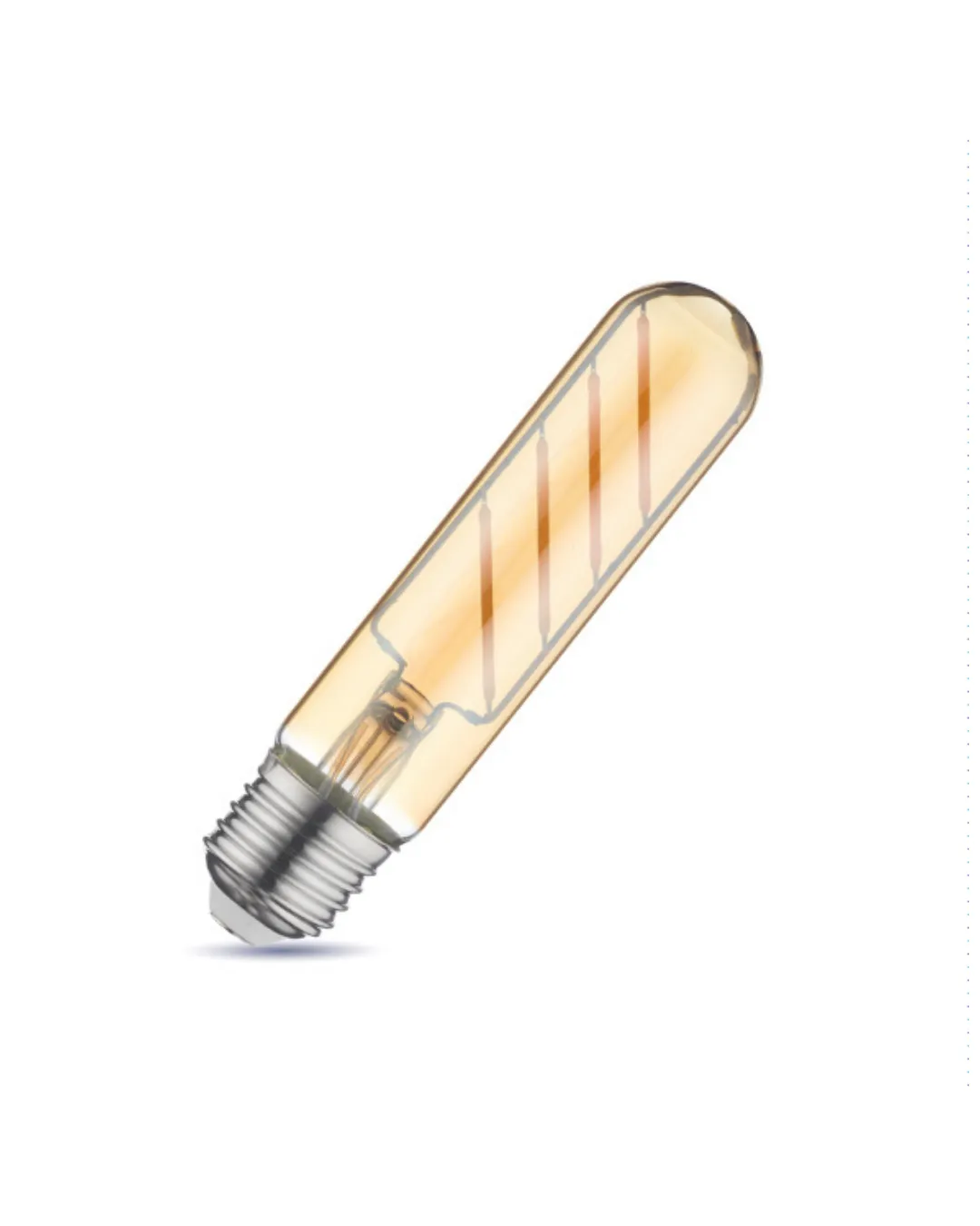 Filamento 4W 2700K E27 TP LED Filament bulb Amber Color (2 Years warranty