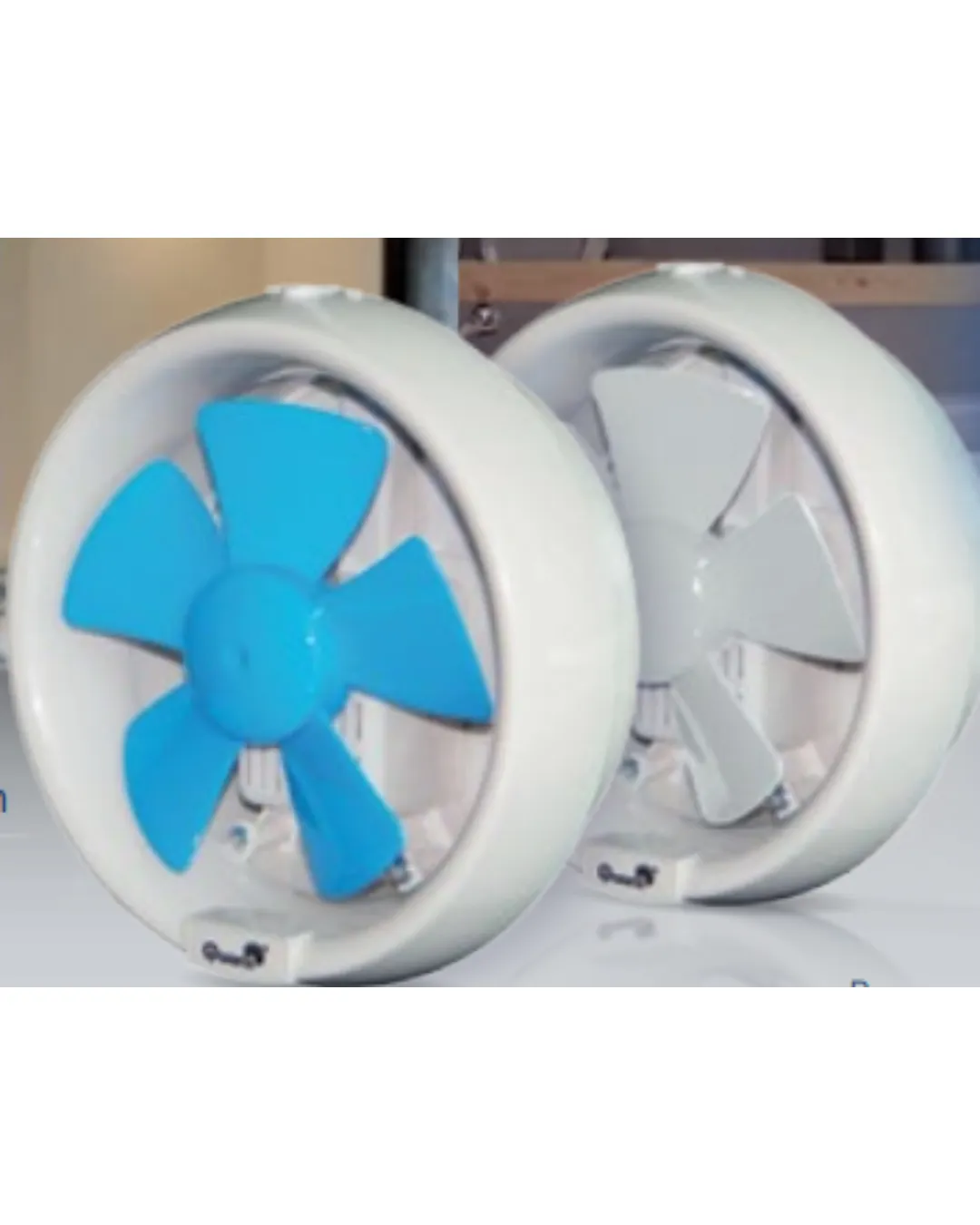 Nama 6  Multi flap one side mounting Exhaust fan round White blades