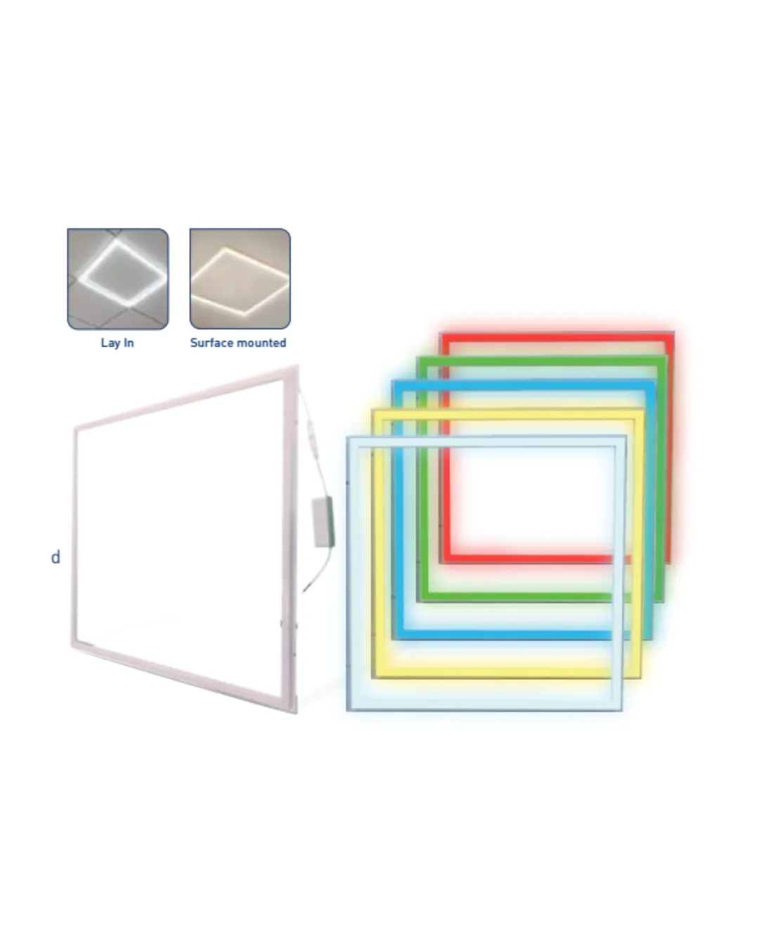 Twleen 48W RED Border LED frame