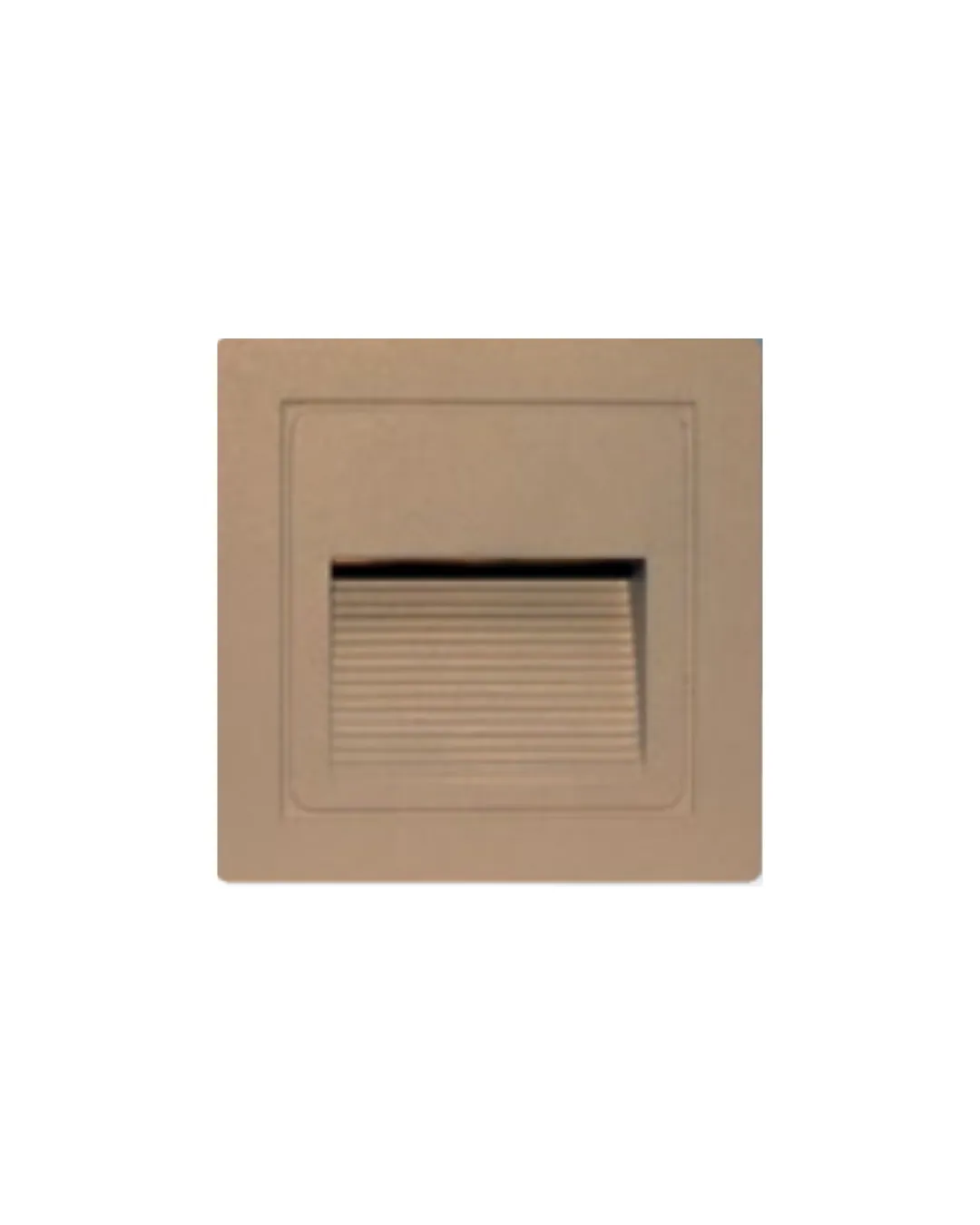 Eleanor 1.5W DL square wall light Silver Almania