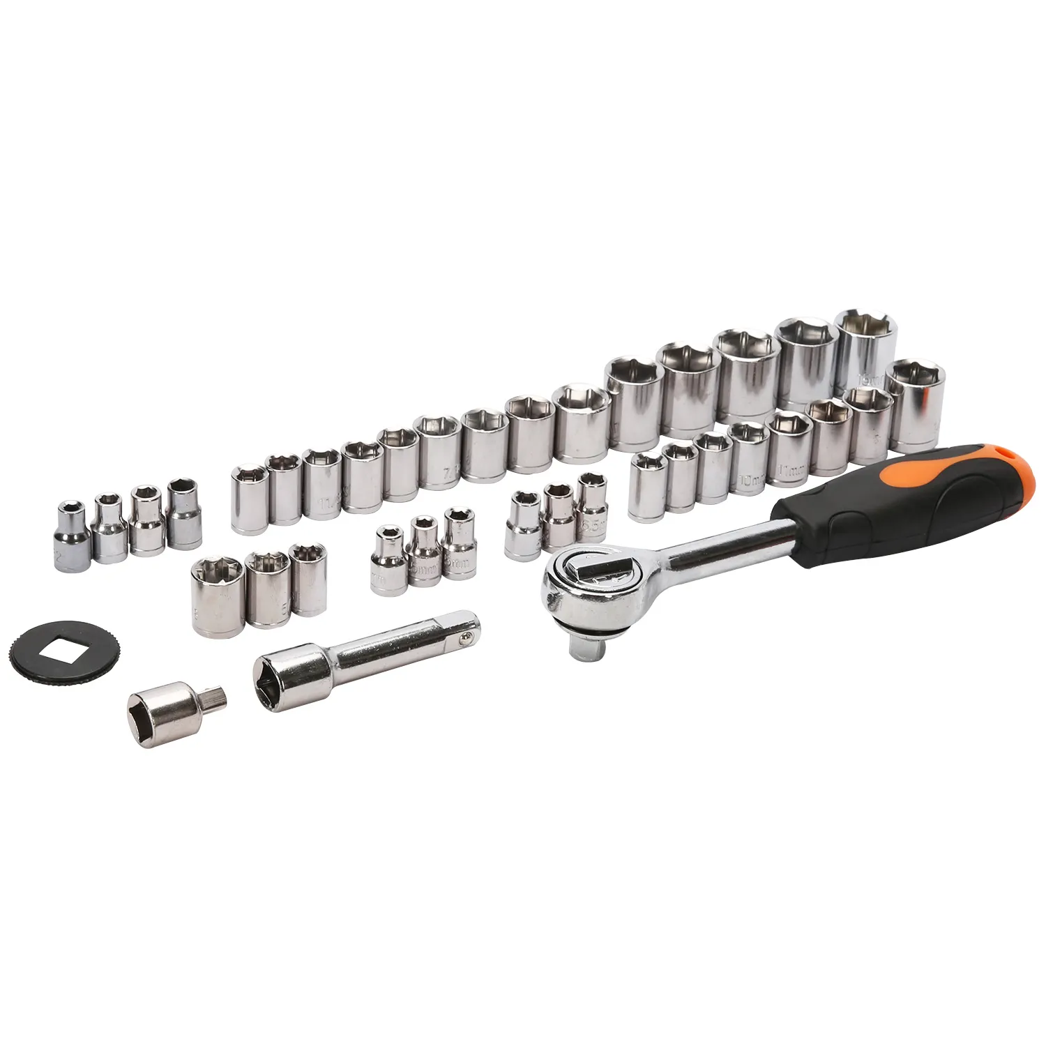 101498 - KSEIBI Hexagon Socket And Ratchet Set 1/4" 38-Pc