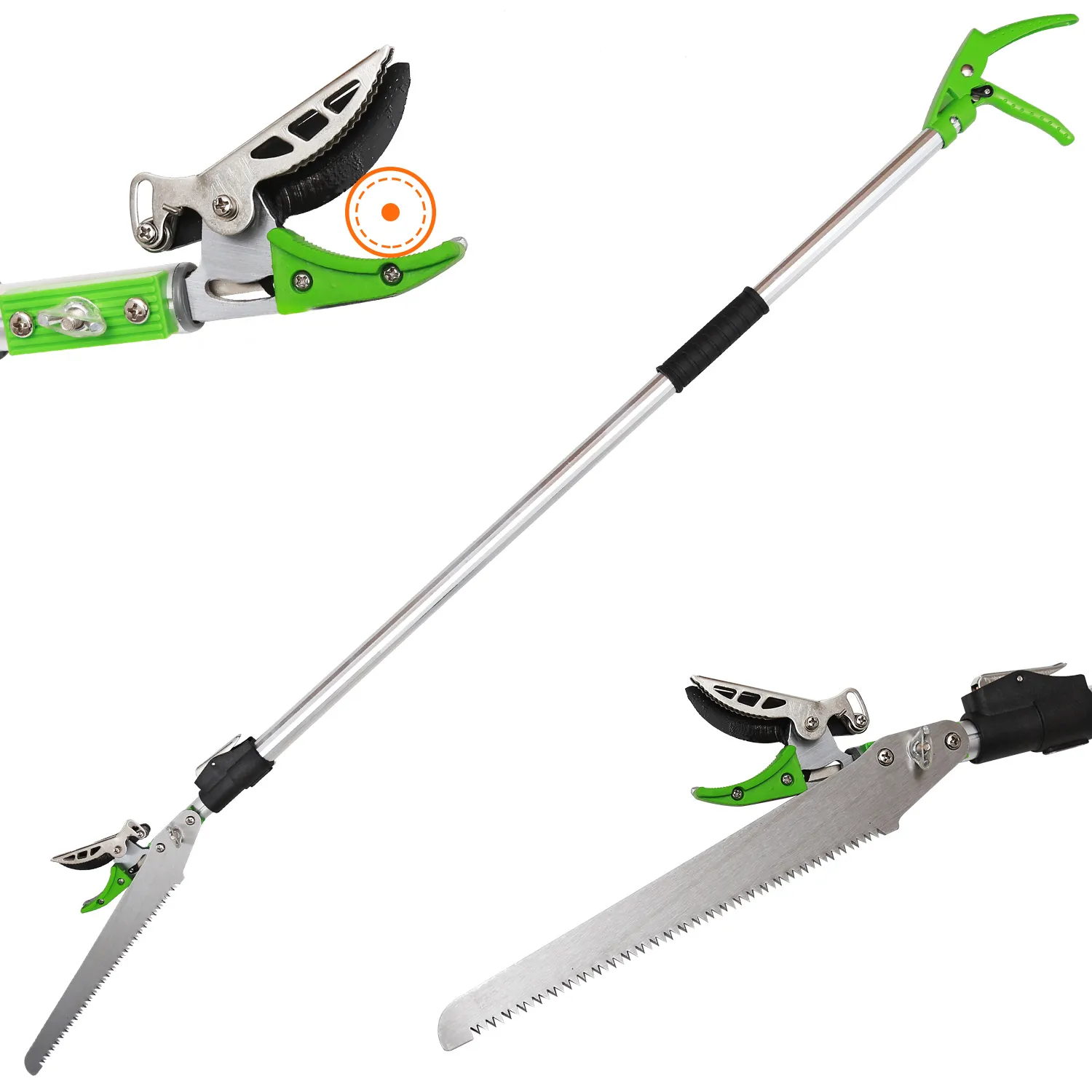 143053 - KSEIBI Aluminium Long Garden Shear Cut & Hold 1.2-2.2m
