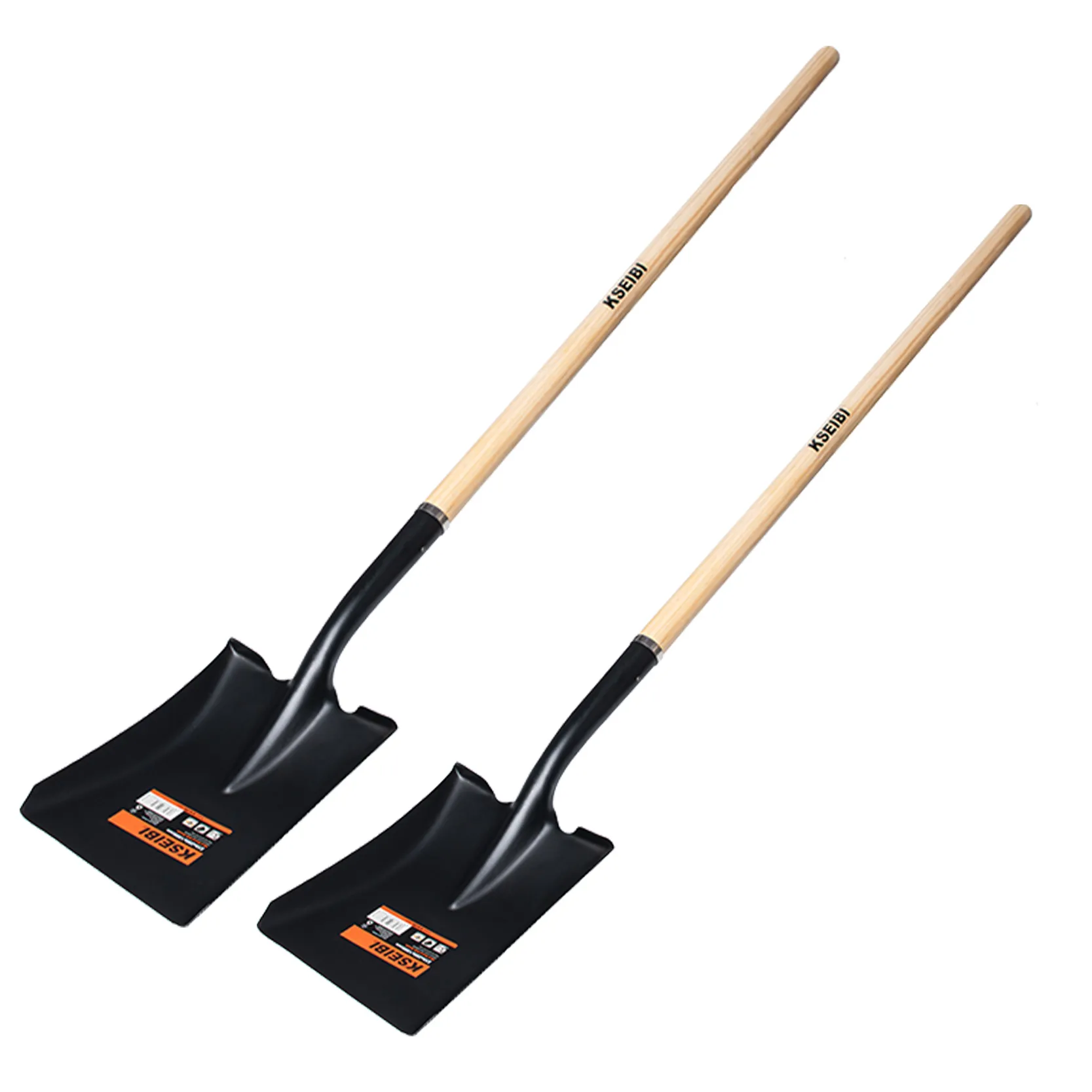 143360 - KSEIBI Steel Shovel With Handle