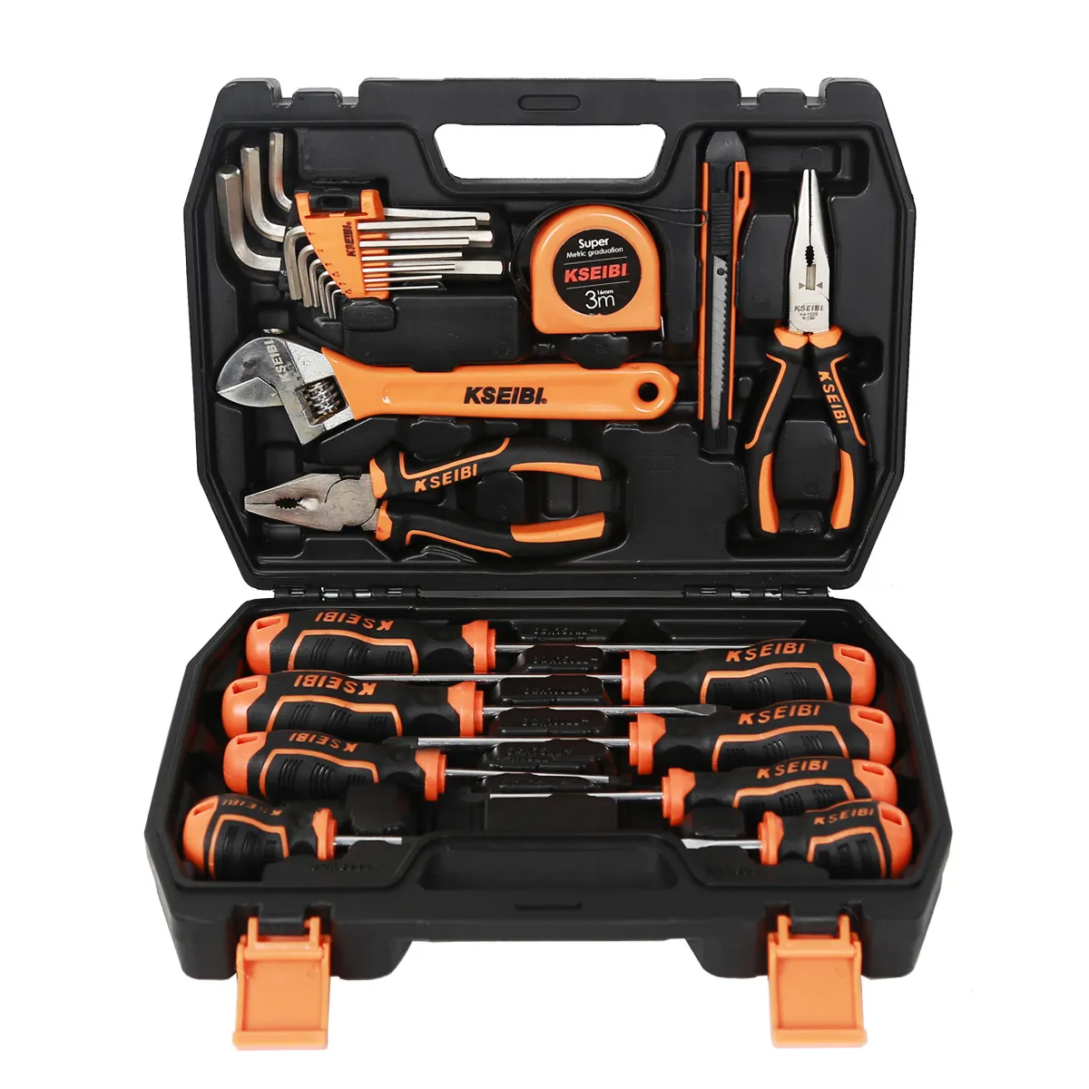145075 - KSEIBI Full Toolset Plastic Box 22PCS