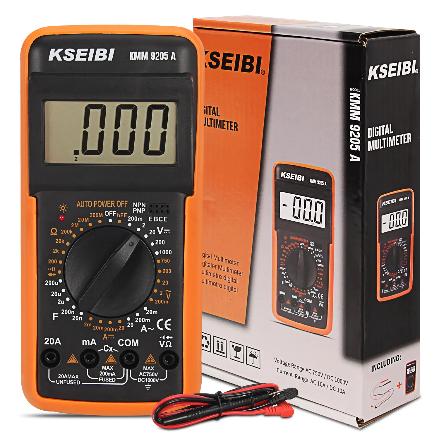 153760 - KSEIBI Voltage Tester LCD Screen